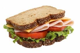 Sandwich jamon de pavo